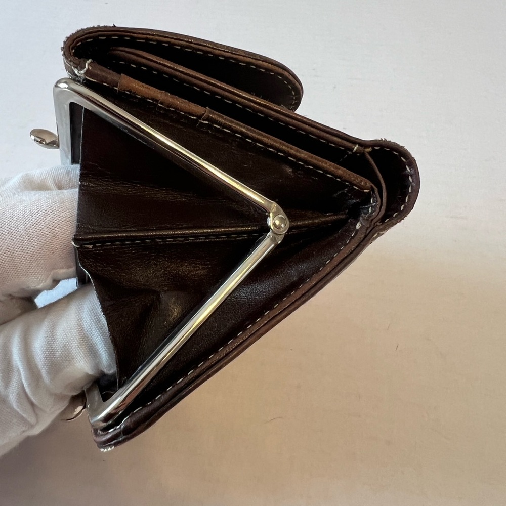 Burberry Blue Label Plaid KISSLOCK Wallet - Picture 11 of 14